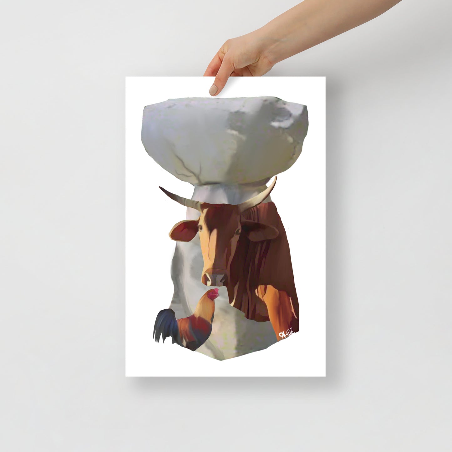 Lancheru Latte Stone Matte Posters Original Art by A&E Island Creative